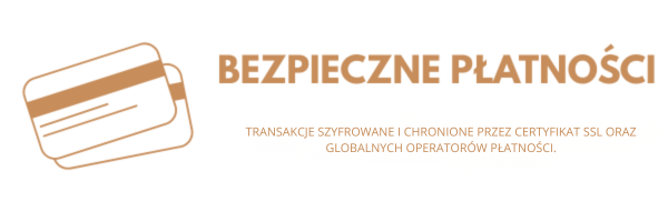 transakcje szyfrowane i chronione przez certyfikat ssl oraz globalnych operatorÓw pŁatnoŚci. (1)